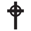 Black Celtic Cross